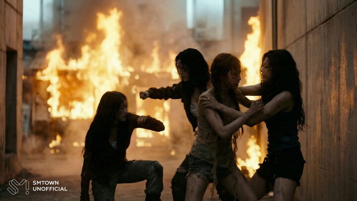 ⚠️ Toàn bộ đều là nhân vật phản diện ⚠️ MV ca khúc mới “ROWDY” của aespa do AI tạo ra lần đầu tiên đ