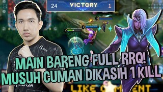 BARENG FULL RRQ! PAKE VALEN COPY COPY ULTI MUSUH! - Mobile Legends