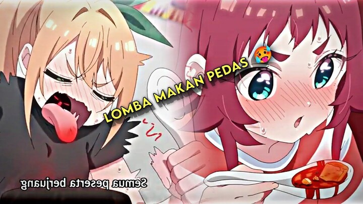 MOMEN LU MAKAN PEDAS TAPI ADA YG SANTAI DAN SANGAT KEPEDASAN....