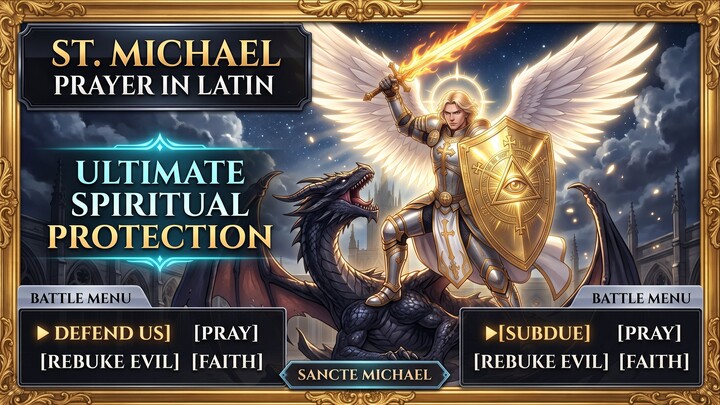🔥 St. Michael Prayer in Latin: Ultimate Spiritual Protection