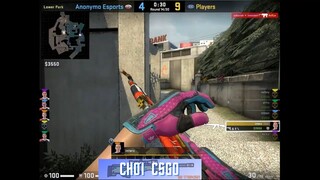 CSGO POV Players Ax1Le (29_13) vs Anonymo (overpass) @ PGL Giải đấu châu âu 2022 #Game