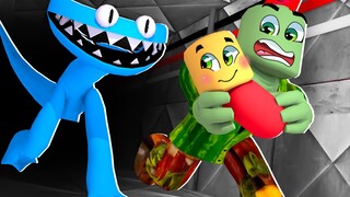 Rainbow Friends, Maar Met Een Baby (Roblox)