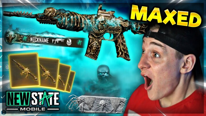 SKULL KING M4 FINALLY MAXED 🤑