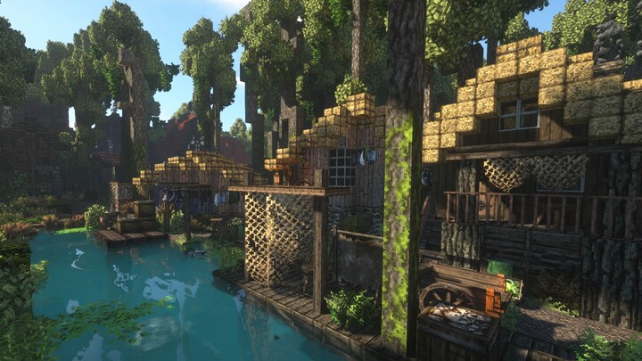 【Minecraft】Empty your mind and enjoy the tranquility from another world