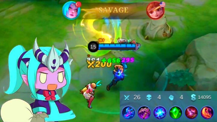 SIMPLE SAVAGE USING KATINA || CORE CYCLOPS USER TRY TO USE KARINA I RANK GAME