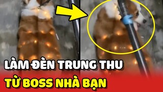 Hướng dẫn làm ĐÈN TRUNG THU XỊN XÒ từ chiếc Boss nhà bạn 😂 | Yêu Lu