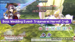 Sword Art Online Integral Factor: Boss Wedding Event Traumerei Hermit Crab