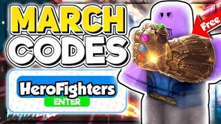 Free "Thanos Update Working Codes (2022) in Roblox Hero Fighters Simulator