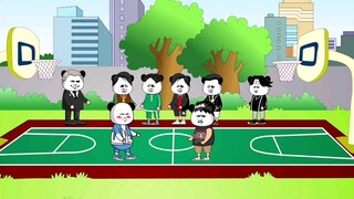 梦叶豪被社会青年追着打，还好我及时赶到，一个滑铲赶跑了那人