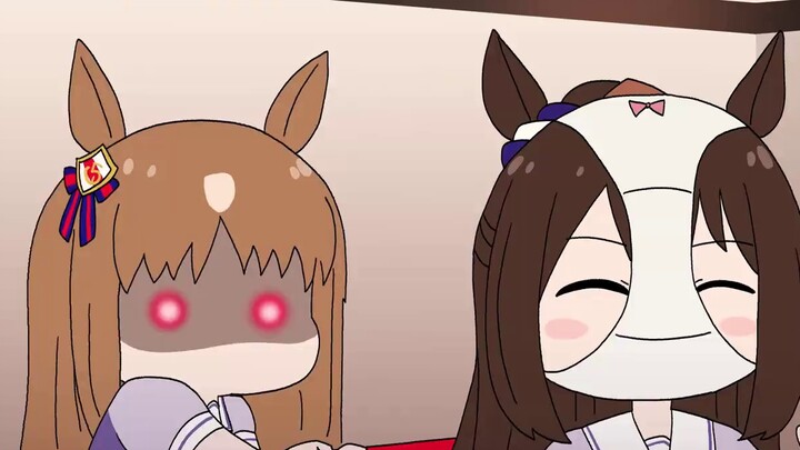 [ Uma Musume: Pretty Derby 4-frame animation] Eye mask