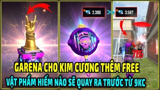 Garena Free Fire Cho Kim Cương Free || Test Vòng Quay Bay Màu Mới Săn Chảo Tiệc Tùng || Free Fire