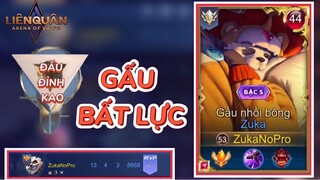 Đây Là Trận Đấu Trong Chế Độ Đỉnh Kout Mà Top 1 ZukaNoPro Bất Lực Và Nuối Tiếc Nhất - Gánh Không Nổi