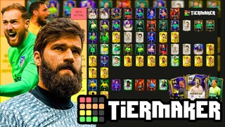 TIERLIST MEJORES PORTEROS EN FC MOBILE 24!! - CUALES CARTAS VALEN LA PENA!? 🤔