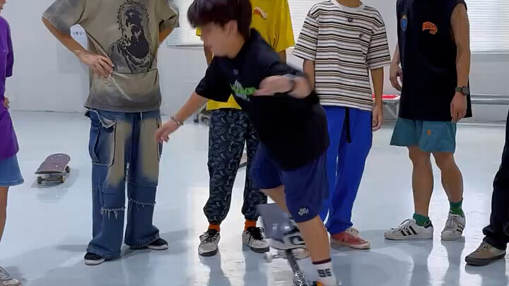 Skateboarding pros from all over take on the spade flip challenge!