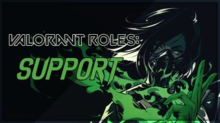 SUPPORTING YOUR TEAM IN VALORANT - How to play the support role in Valorant effectively.