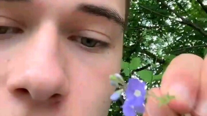 ✨ Hai! Aku memetik bunga untukmu