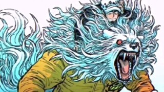 Bebo swallowed the blue wave ball given by Chopper and was willing to turn into a monster to save Lu