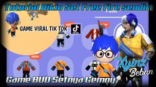 TUTORIAL‼️ABSURD-BIKIN SET FAVORIT FREE FIRE 🔥DI APK BUD GAME VIRAL TIK TOK 🎶100%WORK ✨