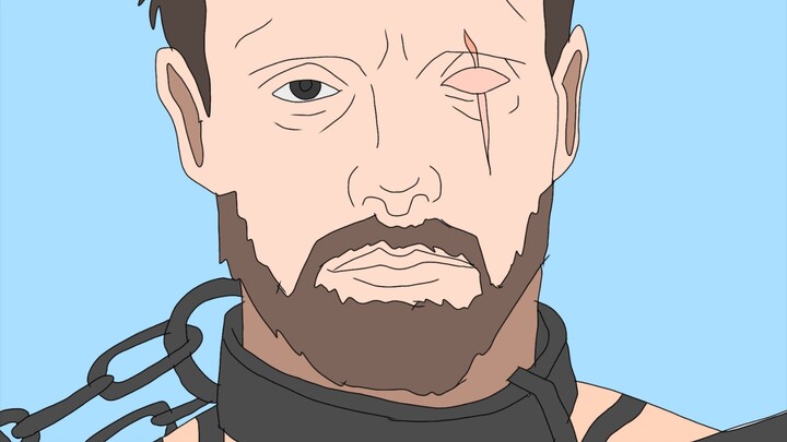 Proses Gambar One-Eye Dari Film Valhalla Rising (2009), Tapi Pas Kelar Malah Beda Gini??