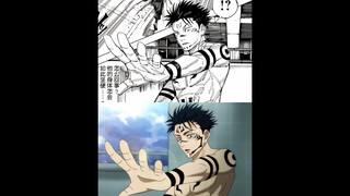 Jujutsu Kaisen: Even without Sukuna, Yuji's body is still strong enough to withstand Sukuna's slash.