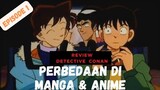 Review detective conan episode 1 || Perbedaan di manga dan anime