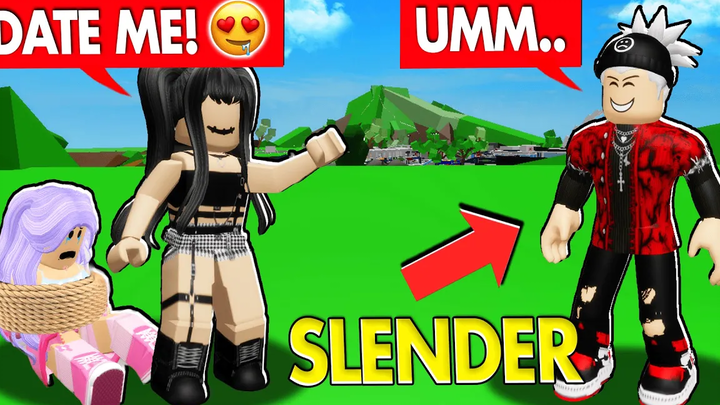 แกล้งทำเป็น SLENDERS เพื่อช่วย GF Ruthbell ของฉัน (Roblox Brookhaven🏡Funny Moments)