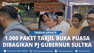 1 000 Paket Takjil Buka Puasa Ramadan 2024 Dibagikan Pj Gubernur Sulawesi Tenggara di Kendari