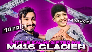 Little Zalmi Gifted Me M416 Glacier | Pubg Mobile