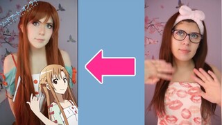 Asuna Yuuki Cosplay Makeup Tutorial Sword Art Online ソードアート・オンライン コスプレメイク