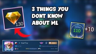 Did You Know This 3 Secret in Mobile Legends | Usefully Tricks • MOBILE LEGENDS 2020