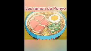 Les ramen de Ponyo 😍 Quelle nourriture d'anime vous avez toujours voulu manger?