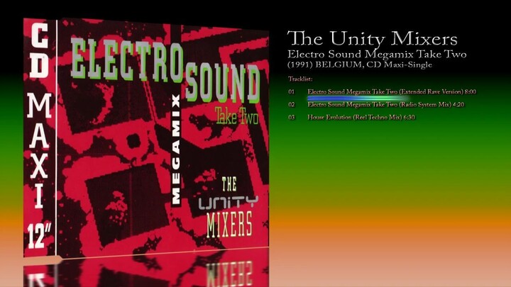The Unity Mixers (1991) Electro Sound Megamix Take Two [CD Maxi-Single]