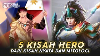 5 KISAH HERO MOBILE LEGEND YANG BERASAL DARI KISAH NYATA DAN MITOLOGI