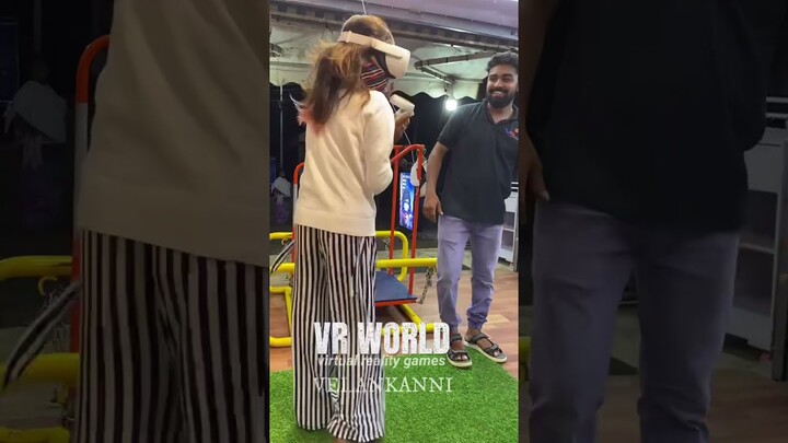 Funny virtual reality reaction | Zombie shooting game | funny videos | VR World | Velankanni