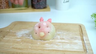 Tạo hình bánh mochiii quá là đakkk 🤭 :v #monngonmoingay