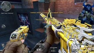 Crossfire NA ( Đột Kích Bắc Mỹ  ) 2.0 : M4A1 Guan Yu Noble Gold - Hero Mode X - Zombie V4