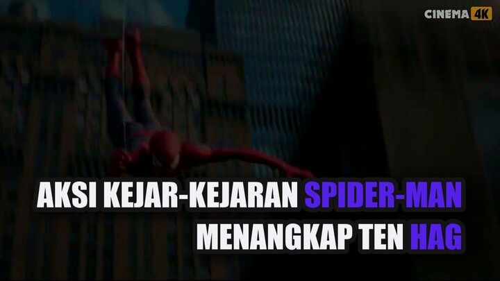Aksi Kejar-Kejaran Spider-Man Menangkap Ten Hag