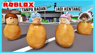 Aku Dan Adiku Main Obby Tapi Harus Jadi Kentang Di Roblox ft @Shasyaalala