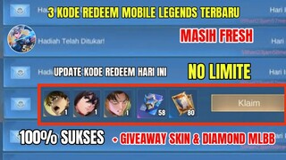 BONGKAR❗3 KODE REDEEM ML TERBARU KODE REDEEM MOBILE LEGENDS HARI INI UPDATE MARET 2024