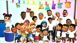 keren! kompilasi outfit film animasi anak - baju upin ipin  PART 1