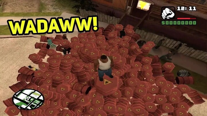 Video Ini Isinya CUMAN UCOK Yang APES Di GTA San Andreas