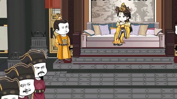 Soon, Lao Zhu's golden dragon chair was melted into gold bricks#Original Animation