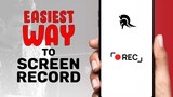 EASIEST WAY TO SCREEN RECORD ON MOBILE AND PC