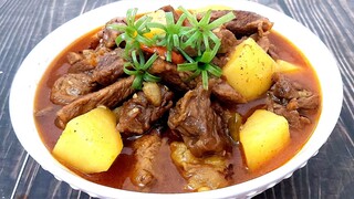 Cách làm món Bò Nấu Bia thơm ngon mềm thịt đặt biệt không còn mùi bia của Hồng Thanh Food