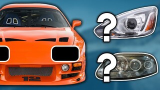 Guess The Headlights of The Fast and Furious Car | Car Quiz Challenge