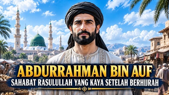 SAHABAT TERKAYA RASULULLAH‼️Rahasia Abdurrahman Bin Auf Mengubah Harta Menjadi J
