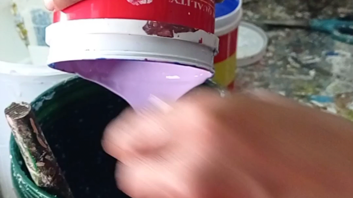 Paint Mixing | Purple for our young lady 's room
