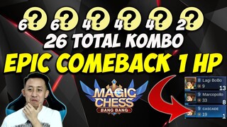 26 Total Kombo EPIC COMEBACK Darah 1!!