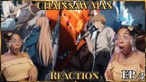 NOT AGAIN!! | Bat Devil | Chainsaw Man Episode 3 Reaction | Lalafluffbunny