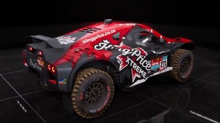 Car Century CR6 in Dakar Desert Rally. Century racing